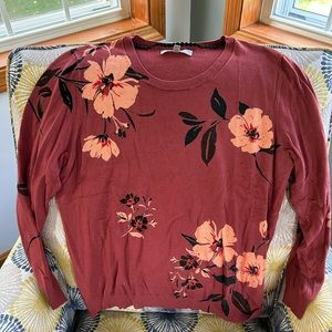 Daniel Rainn floral sweater
